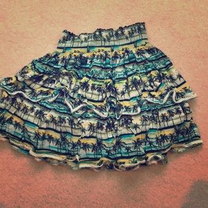 NWT Matilda Jane skirt aloha print xs